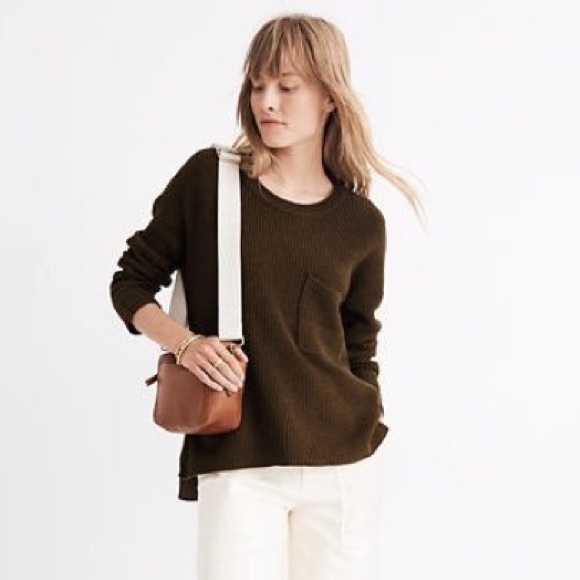Madewell Sweaters - Madewell Thompson Pocket Sweater